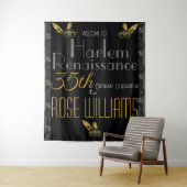 Harlem Renaissance Birthday Einladung Wandteppich (Beispiel)