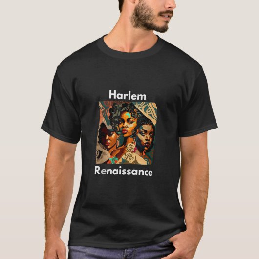 Harlem Renaissance Black History Month Abstrakt Ar T-Shirt (Vorderseite)
