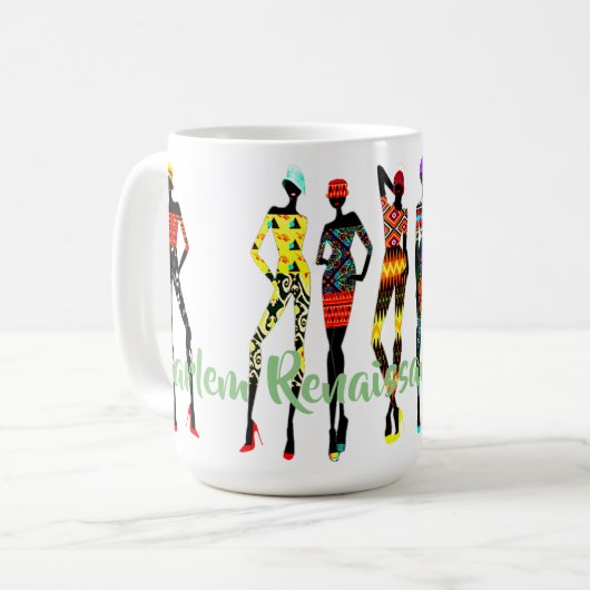 Harlem Renaissance Coffee Tasse (Vorderseite Links)