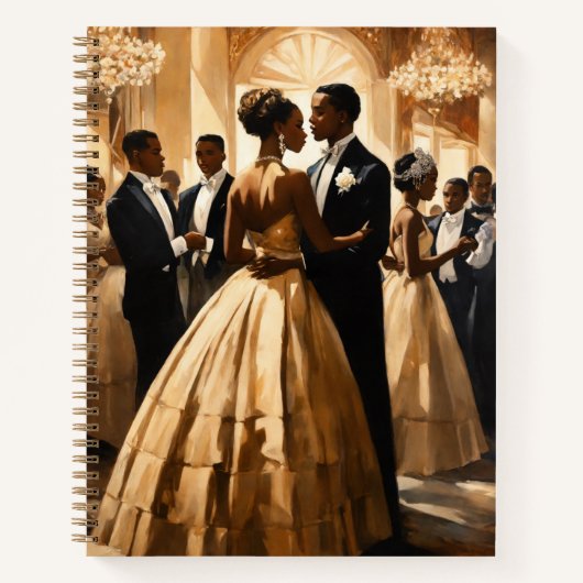 Harlem-Renaissance-Cotillion Notizblock (Vorderseite)