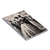 Harlem Renaissance Cotillion Vintage Notizblock (Rechte Seite)