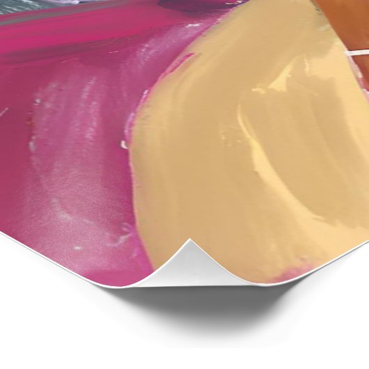 Harlem Renaissance Dancer Poster (Ecke)