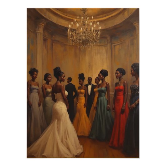 Harlem-Renaissance-Debütantinnen Poster (Vorderseite)