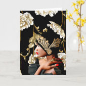 Harlem Renaissance in den 1920er Jahren Karte (Gelbe Blume)