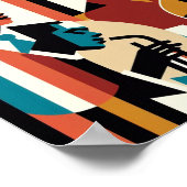 Harlem Renaissance Jazz Trio Poster (Ecke)