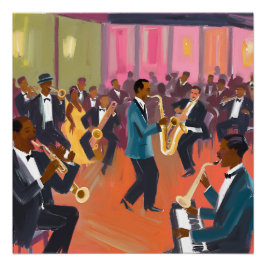 Harlem Renaissance Nightclub Poster