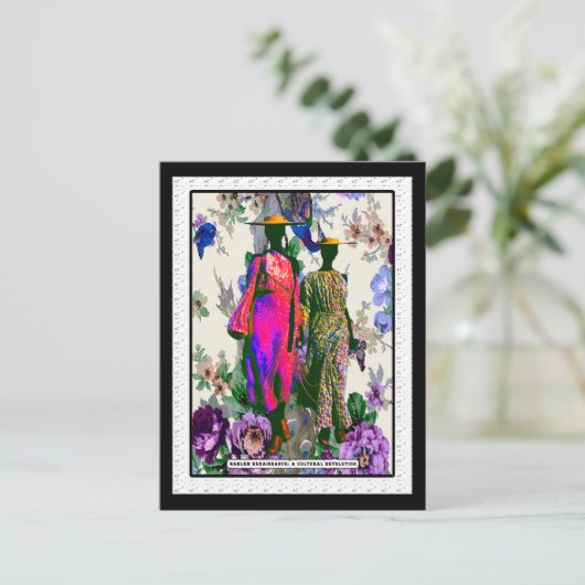 Harlem Renaissance Postkarte (Stehend Vorderseite)