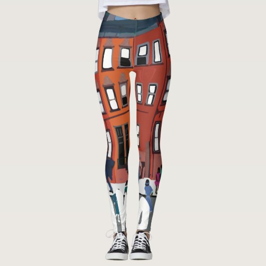 Harlem Renaissance Rhythm Leggings (Vorderseite)