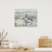 Harlem River - Ernest Lawson Fine Art Poster (Küche)