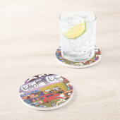 Harlem - Roaring 20er Sandstone Untersetzer (Seite)