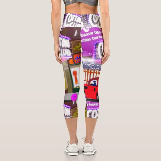 Harlem - Roaring 20s High Waisted Capris (Rückseite)