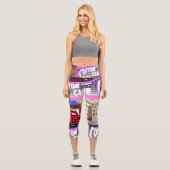 Harlem - Roaring 20s High Waisted Capris (Vorderseite)