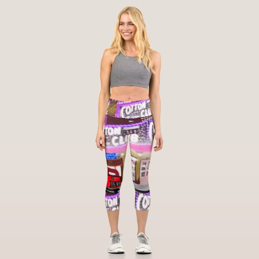 Harlem - Roaring 20s High Waisted Capris (Vorderseite)