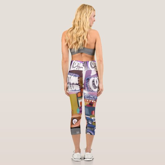 Harlem - Roaring 20s High Waisted Capris (Rückseite)