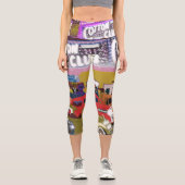 Harlem - Roaring 20s High Waisted Capris (Vorderseite)