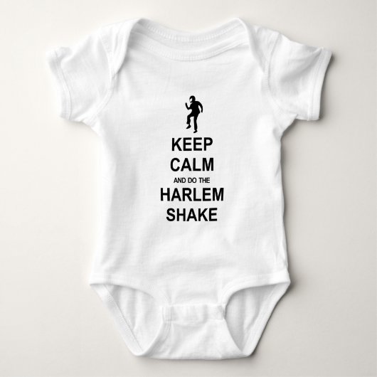 Harlem Shake Baby Strampler (Vorderseite)