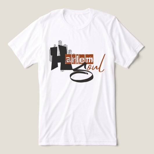 Harlem Soul Tri-Blend Shirt (Design Vorderseite)