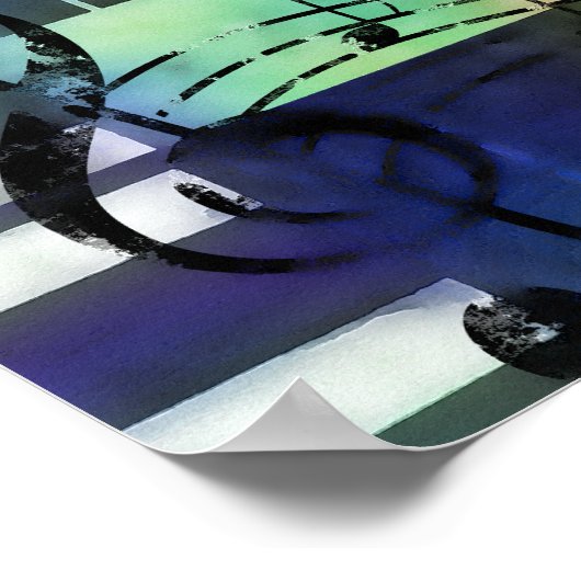 Harlem Swings Poster (Ecke)