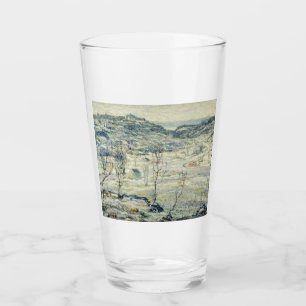 Harlem Valley im Winter (New Yorker Szene) Glas