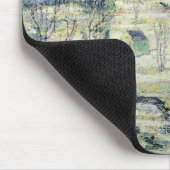 Harlem Valley im Winter (New Yorker Szene) Mousepad (Ecke)