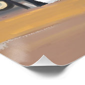 Harlem Woman in der Nacht Poster (Ecke)