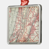 Harlem, Yonkers, Pelham Landsitz, New York Silbernes Ornament (Links)
