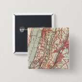 Harlem, Yonkers, Pelham Manor, New York Button (Vorne & Hinten)