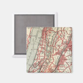 Harlem, Yonkers, Pelham Manor, New York Magnet (Vorderseite/Rückseite)