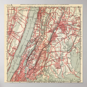 Harlem, Yonkers, Pelham Manor, New York Poster