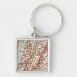 Harlem, Yonkers, Pelham Manor, New York Schlüsselanhänger