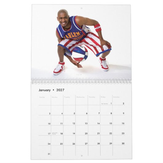 Harlemglobetrotters-Kalender Kalender (Jan 2027)