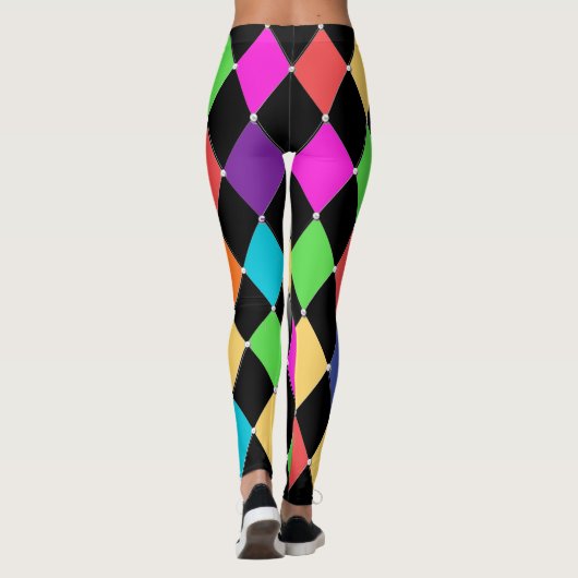 Harlequin 2 Pop Mode Leggings (Rückseite)