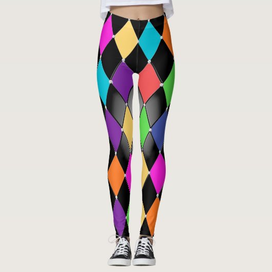Harlequin 2 Pop Mode Leggings (Vorderseite)