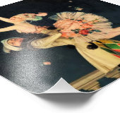 "Harlequin and Columbine" von FX Leyendecker Fotodruck (Ecke)