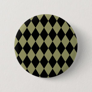 Harlequin Avocado und Black Button