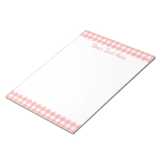 Harlequin Black and White Diamond Pattern Notizblock (angewinkelt)