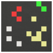 Harlequin Black and White Diamond Pattern Stoff (Nahaufnahme)