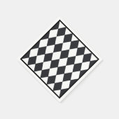 Harlequin Black Serviette (Ecke)