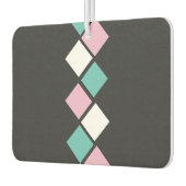 Harlequin Car Air Freshener (Black, Aqua & Pink) Autolufterfrischer (Links)