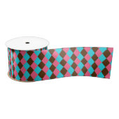 Harlequin Chocolate Pastels-SATIN RIBBON SPOOL Satinband (Spule)