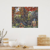 Harlequin Circus Poster (Küche)