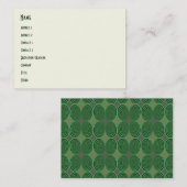 Harlequin Concentris Fir Visitenkarte (Vorne/Hinten)