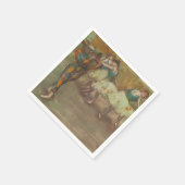 Harlequin Dance, Degas Art Serviette (Ecke)