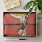 "Harlequin Dancer" von Annie Fish Seidenpapier (Geschenk)