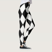 Harlequin ~ Diamantmuster ~ *Jegliche Farbe anpass Leggings (Rechts)