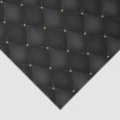 Harlequin Diamond Black Decoupage Seidenpapier (Ausschnitt)