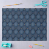 Harlequin Diamond Dark Blue Decoupage Seidenpapier (Basteln)