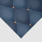 Harlequin Diamond Dark Blue Decoupage Seidenpapier (Ausschnitt)