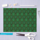 Harlequin Diamond Emerald Green Decoupage Seidenpapier (Handwerk)