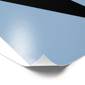 Harlequin Diamond Pattern - Blau und Dusty Lilac Fotodruck (Ecke)